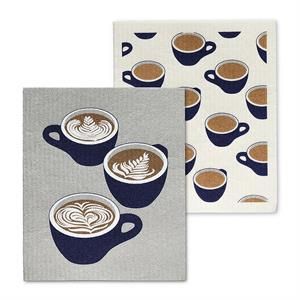 Linge Suédois "Tasses de café"