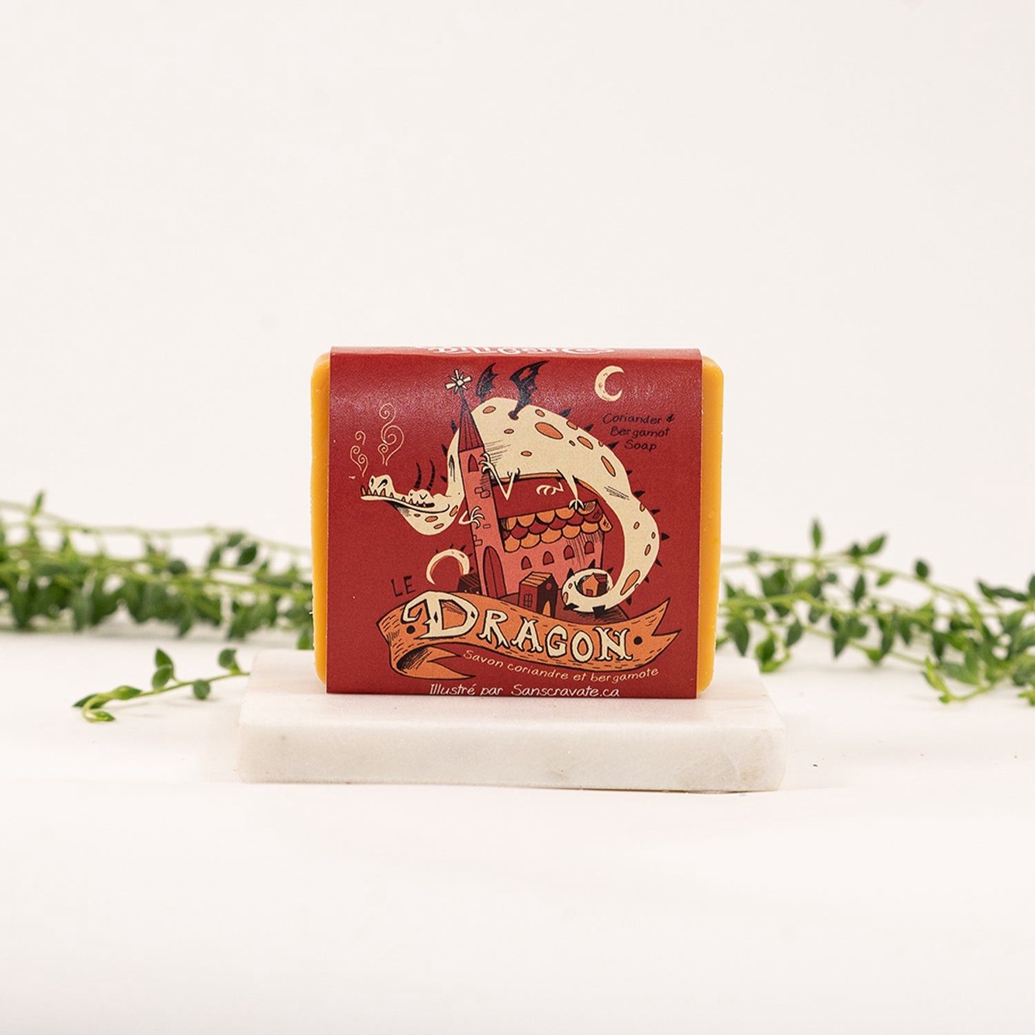 Savon Le Dragon - Coriandre et bergamote 100 g