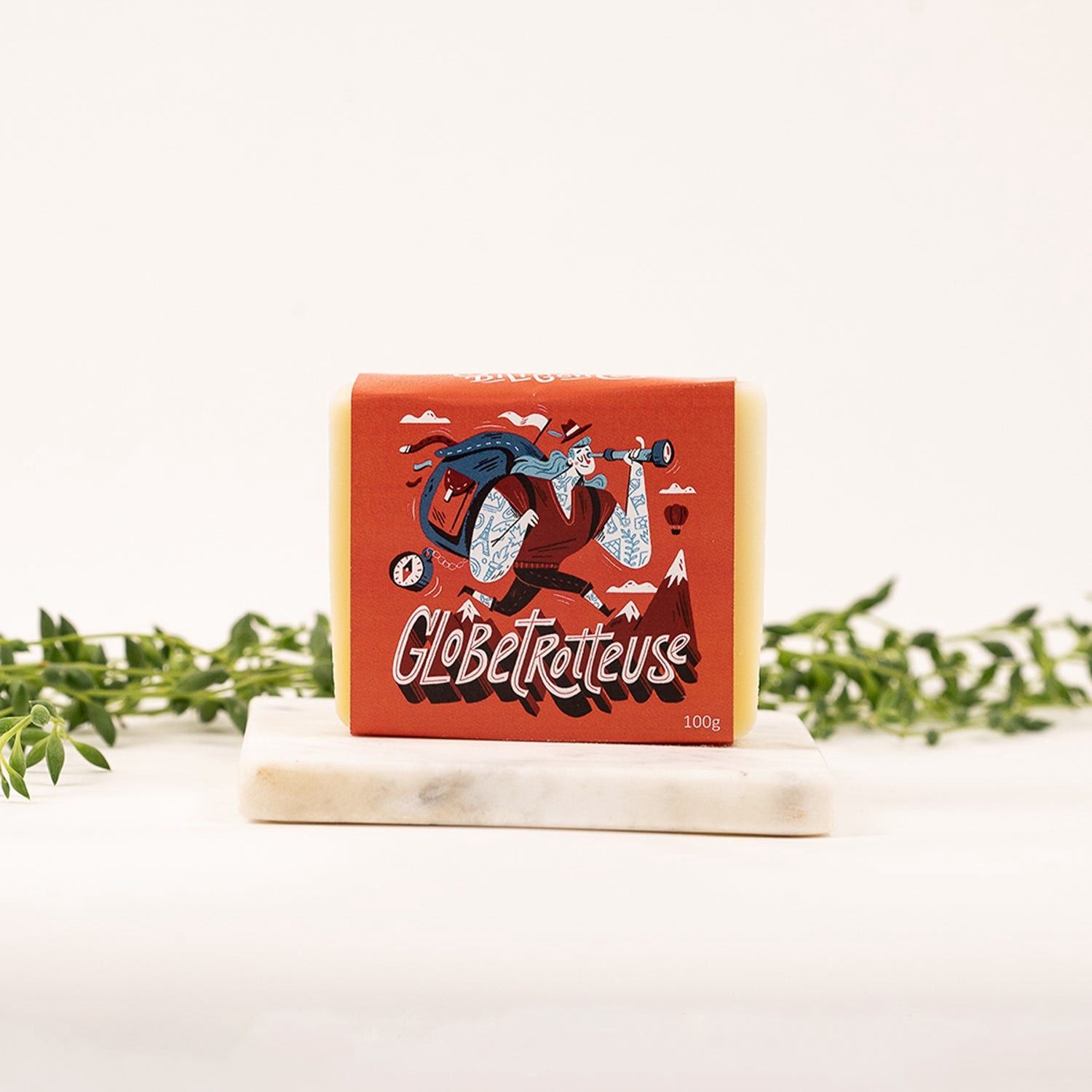 Savon La Globetrotteuse - Corps, cheveux, lessive 100 g