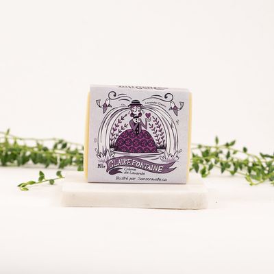 Savon Mademoiselle Clairefontaine - crème de lavande 100 g