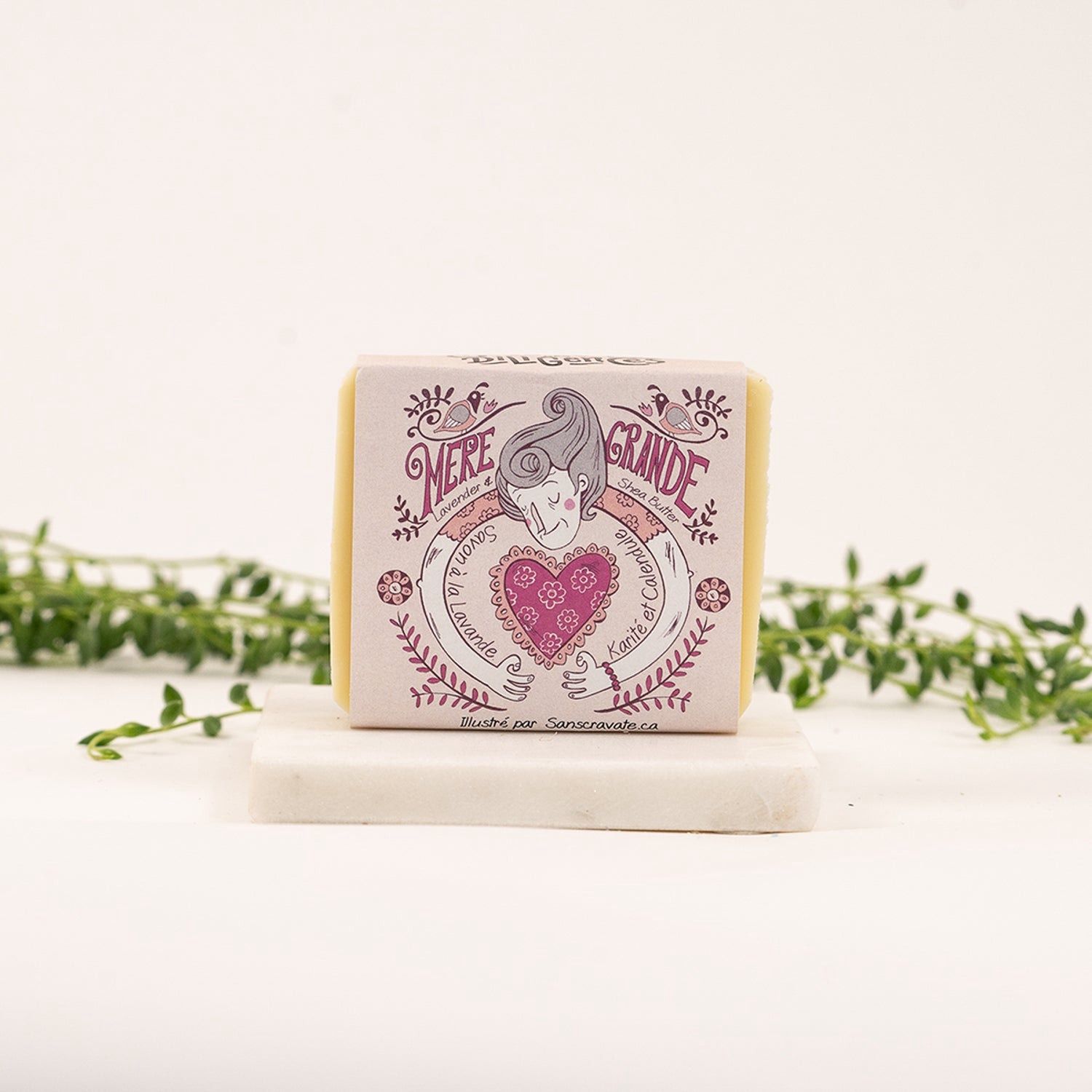 Savon Mère-Grande - Lavande, karité et calendule 100 g