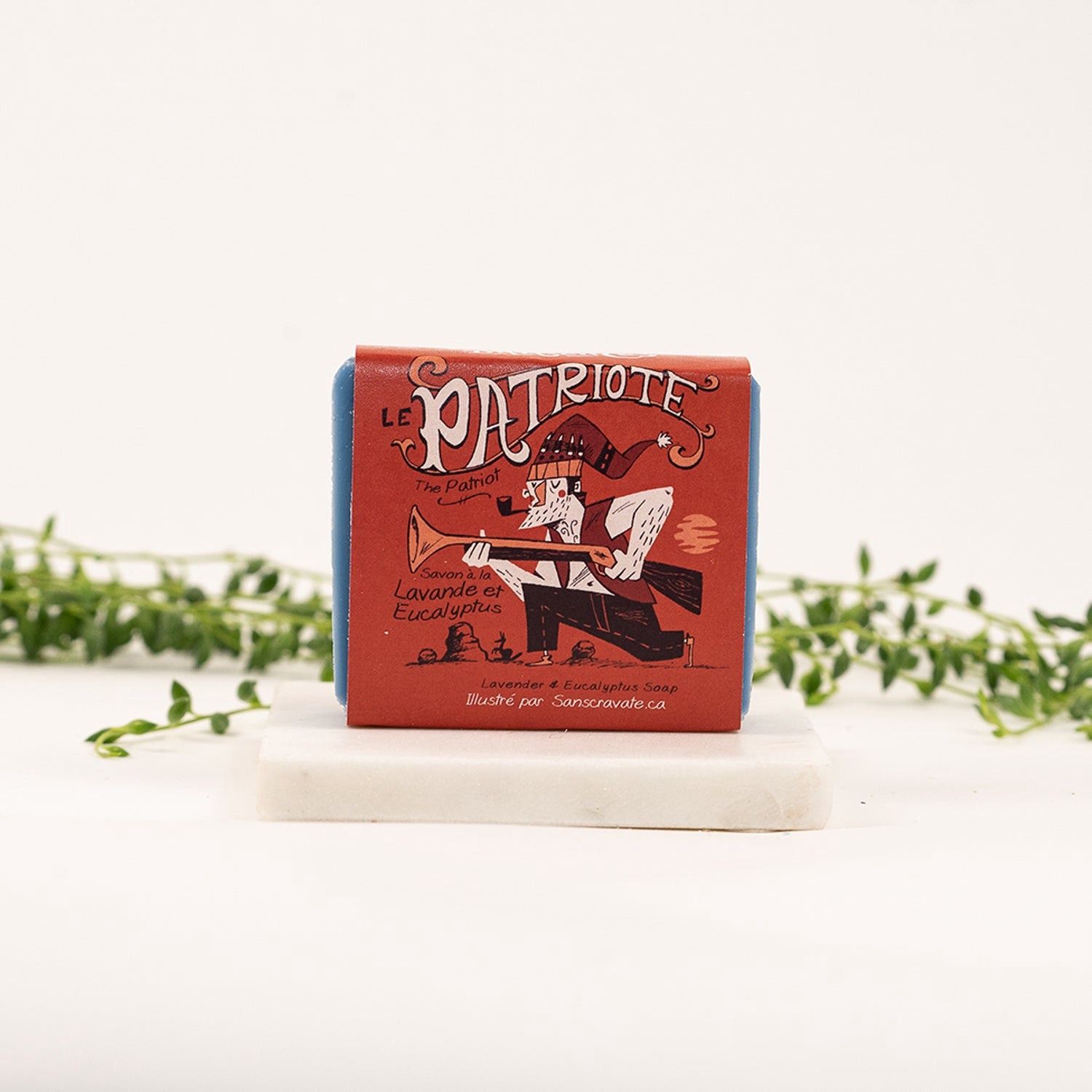 Savon Le Patriote - lavande et eucalyptus 100 g