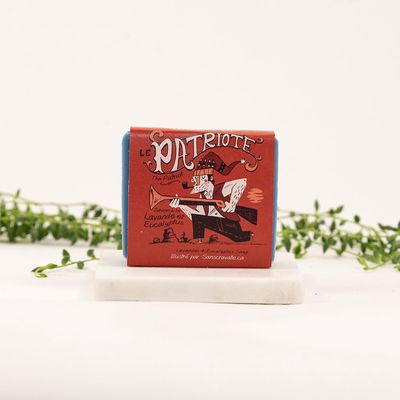 Savon Le Patriote - lavande et eucalyptus 100 g