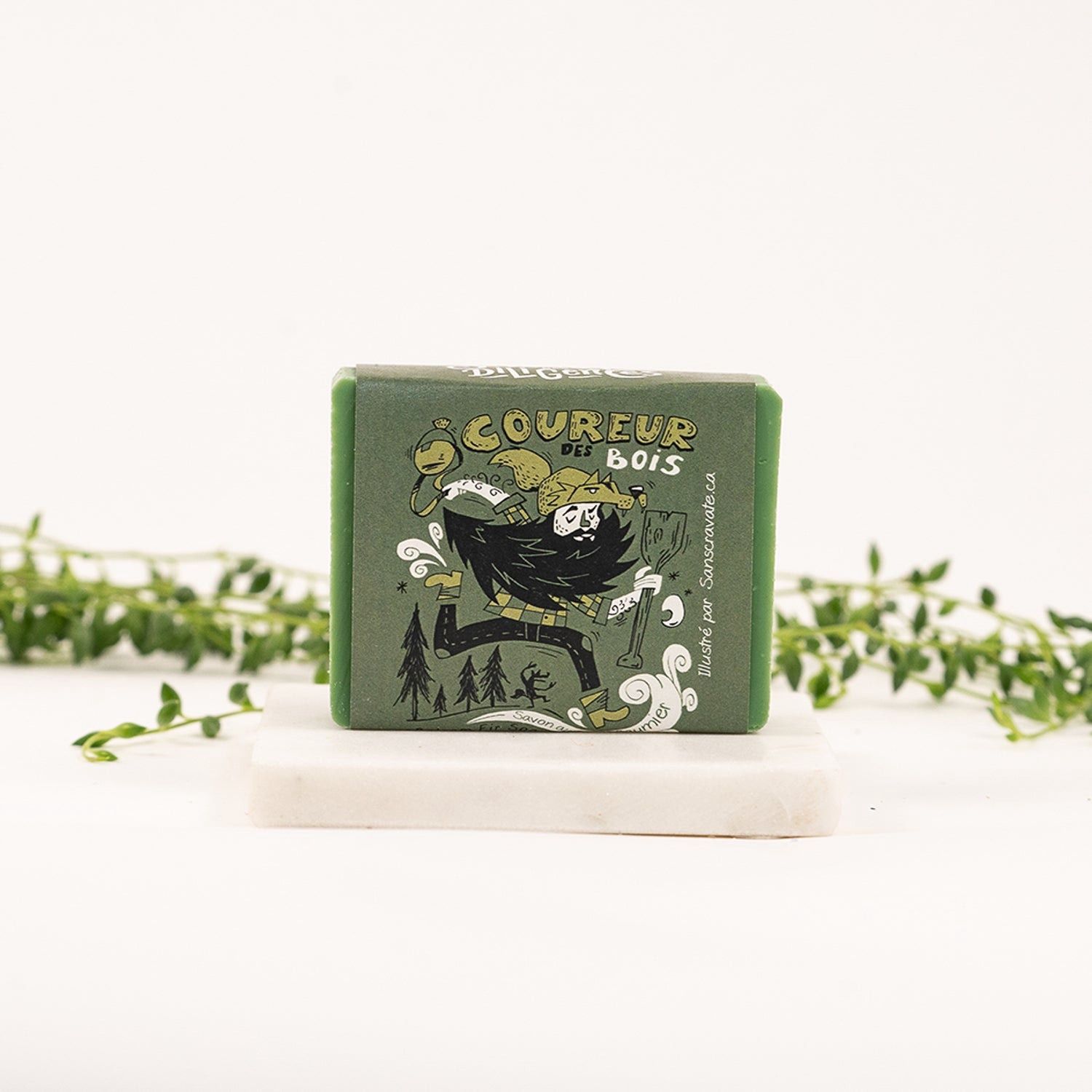Savon Le Coureur des bois - sapin baumier 100 g
