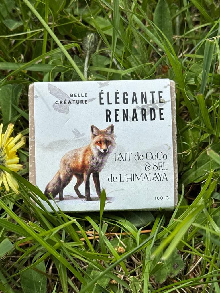 Élégante Renarde - Lait de coco et Sel de l&#39;Hymalaya