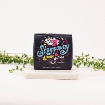Barre shampooing - Cheveux blonds et blancs 100 g