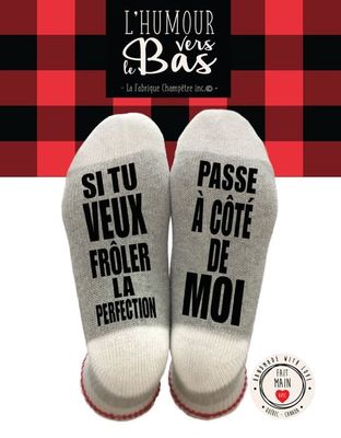Bas de laine &#39;&#39;Si tu veux frôler la perfection&#39;&#39;