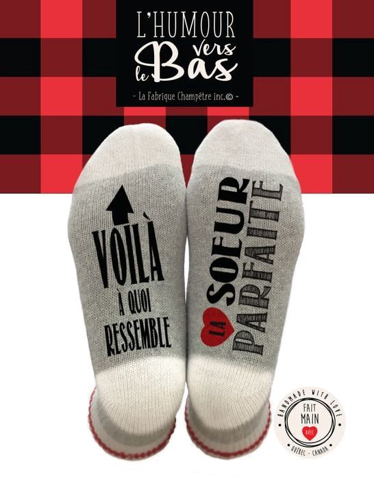 Bas de laine &quot;Soeur parfaite&quot;
