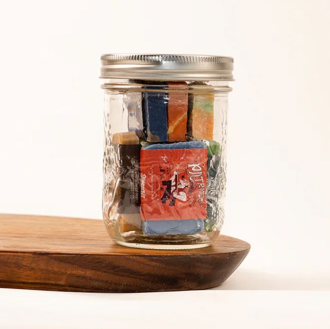 Bonbonnière de mini savons