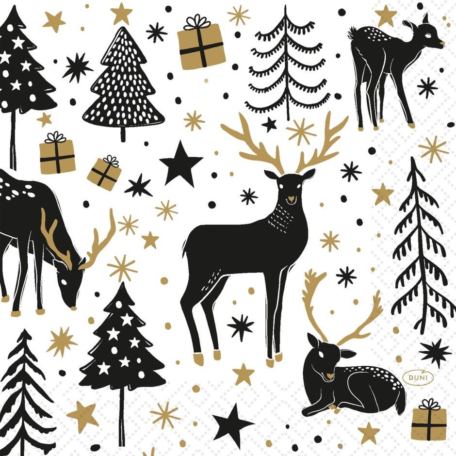 Napkin MAGIC WINTER P202814