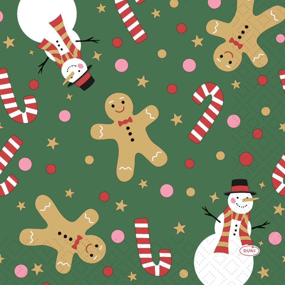 Napkin CANDYMAN GREEN P207412