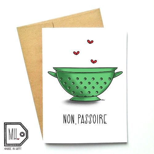 Carte NON PASSOIRE