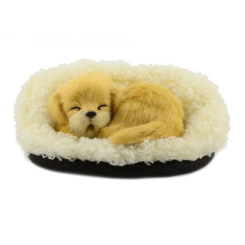 Peluche Golden Retriever qui dort