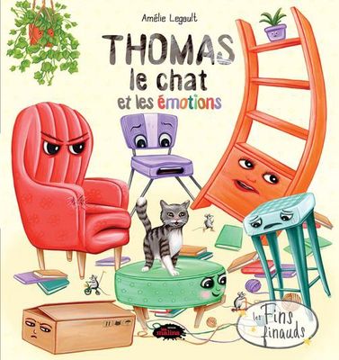 Thomas le chat et les émotions - Amélie Legault