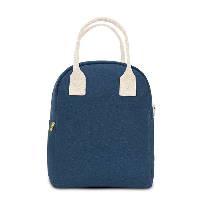 Sac à lunch à glissière Bleu Marin
