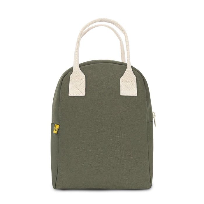 Sac à lunch à glissière Olive foncé