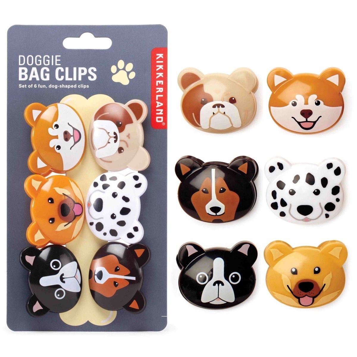 Clips pour sac à chien