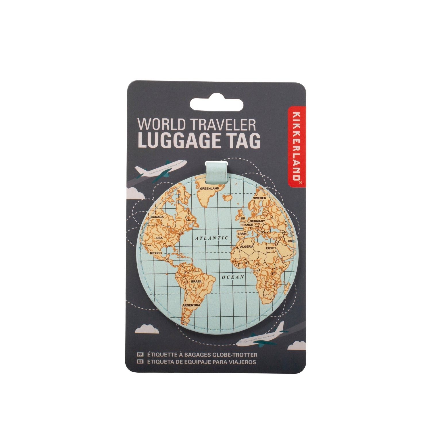 Étiquette voyage Globe-Trotter