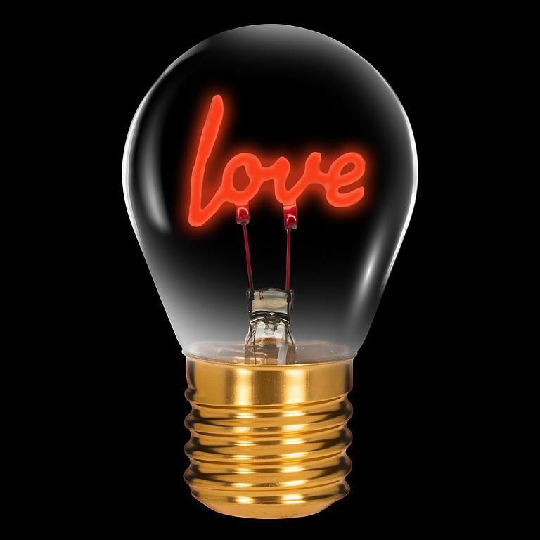 Lampe Love néon