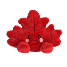 Peluche Feuille d'érable 5"