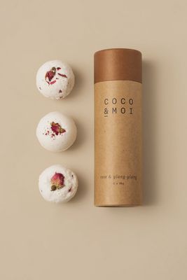 Bombes de bain Rose &amp; Ylang Ylang (3)