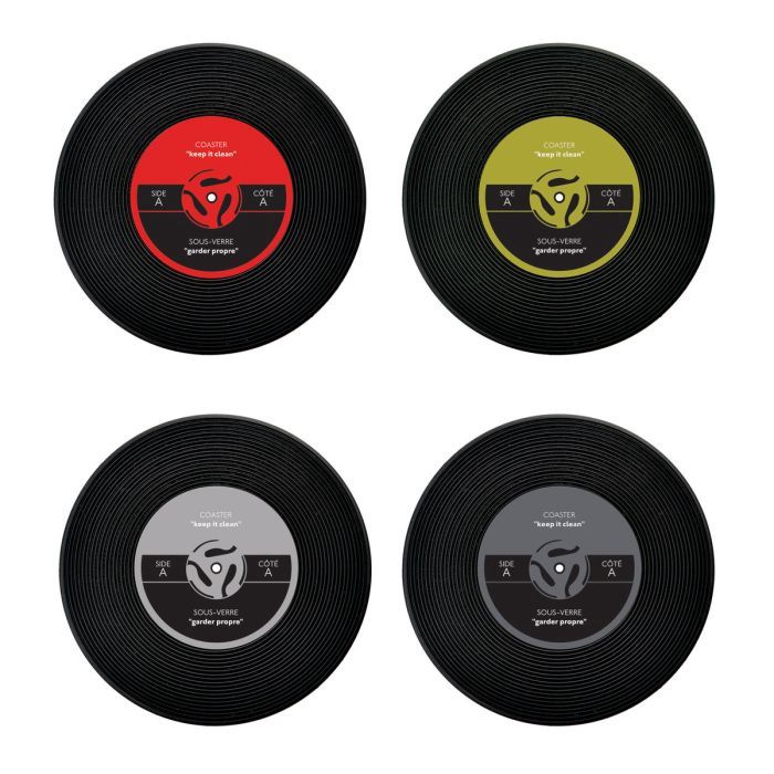 Sous-verres vinyl