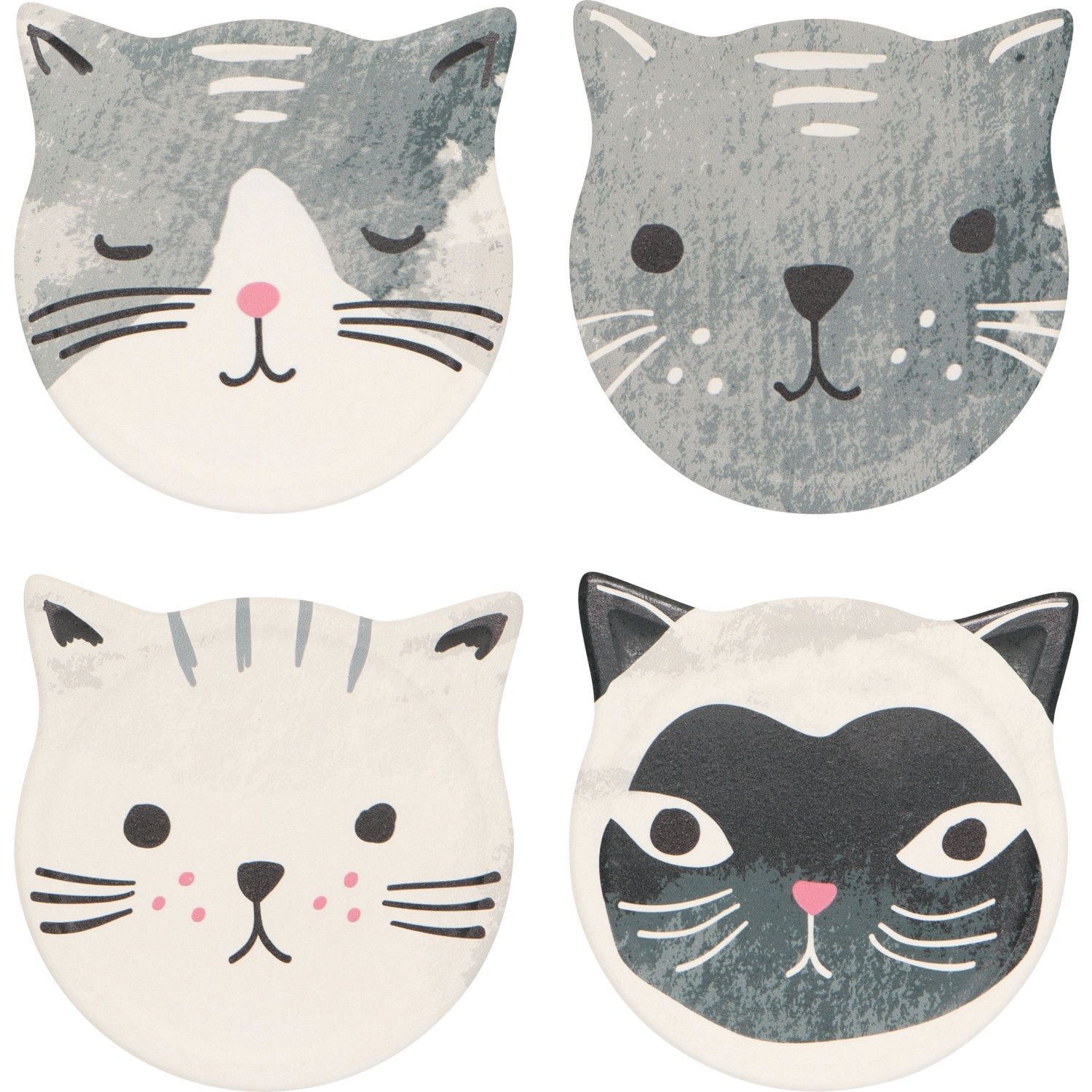 Sous-verres Cats meow