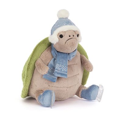 Peluche Tortue Timmy en patin