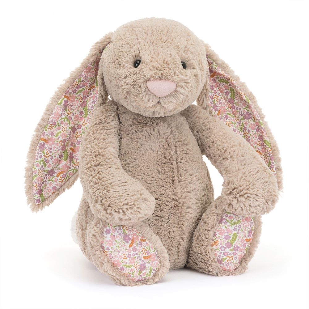 Peluche Lapin Beige Petal