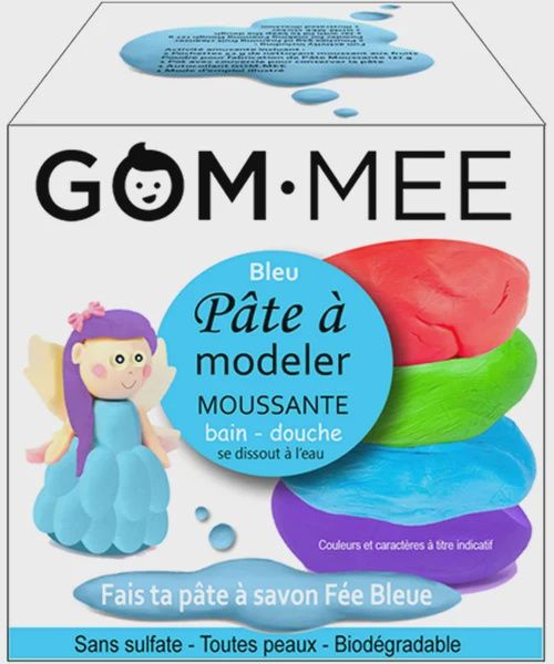 Pâte à modeler moussante Fée Bleue