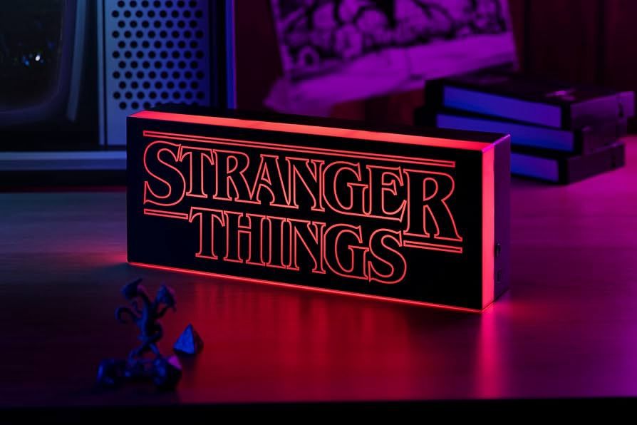 Lampe logo Stranger Things