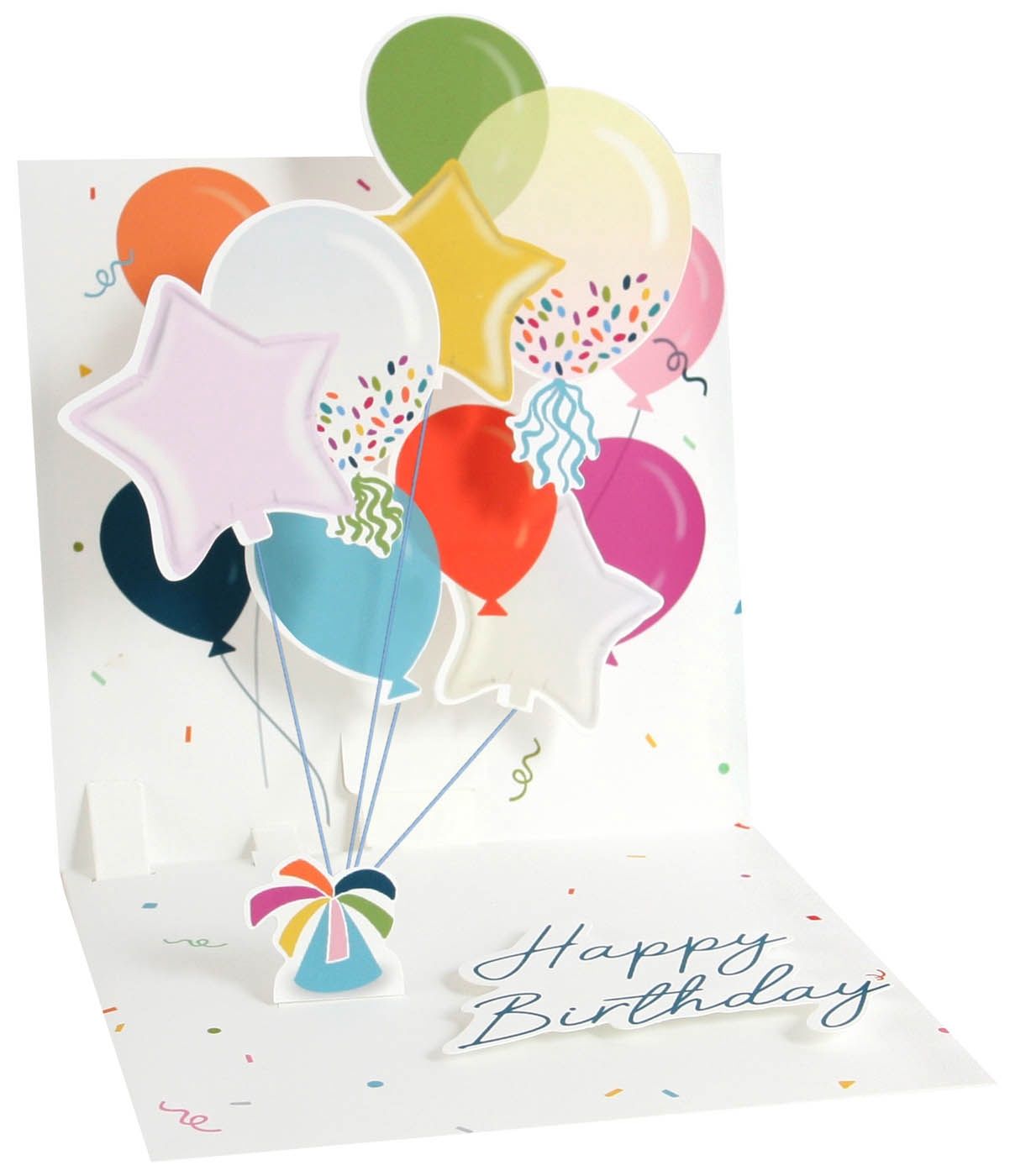 Carte 3D Bouquet de ballons