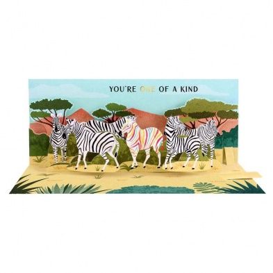 Carte 3D Zèbre