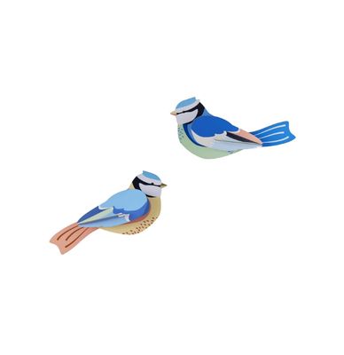 Mésanges Bleues - Décoration Murale