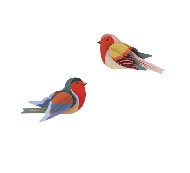 Merles - Décorations murales