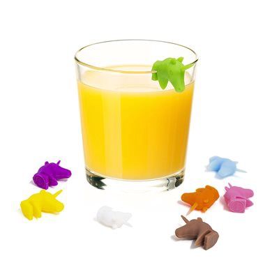 Marque-verres Licornes