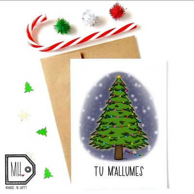 Carte TU M&#39;ALLUMES