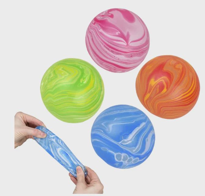 Balle anti-stress marbré