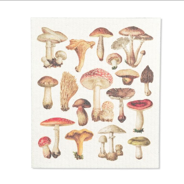 Linge vaisselle Champignons