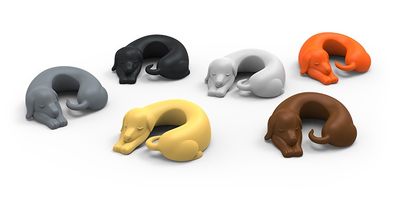 Marque-verres chien
