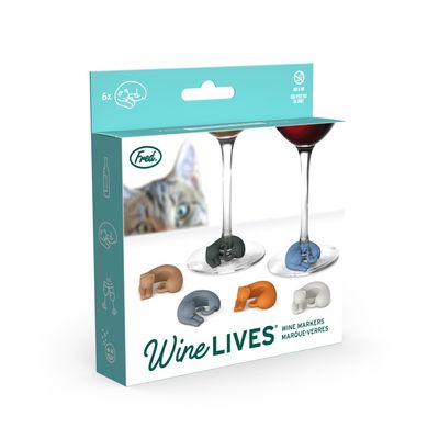Marque-verres Chat