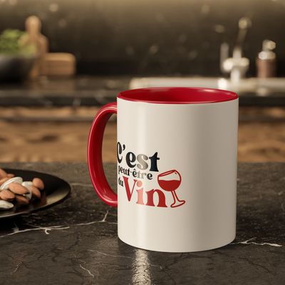 Tasse - C'est peut-être du vin