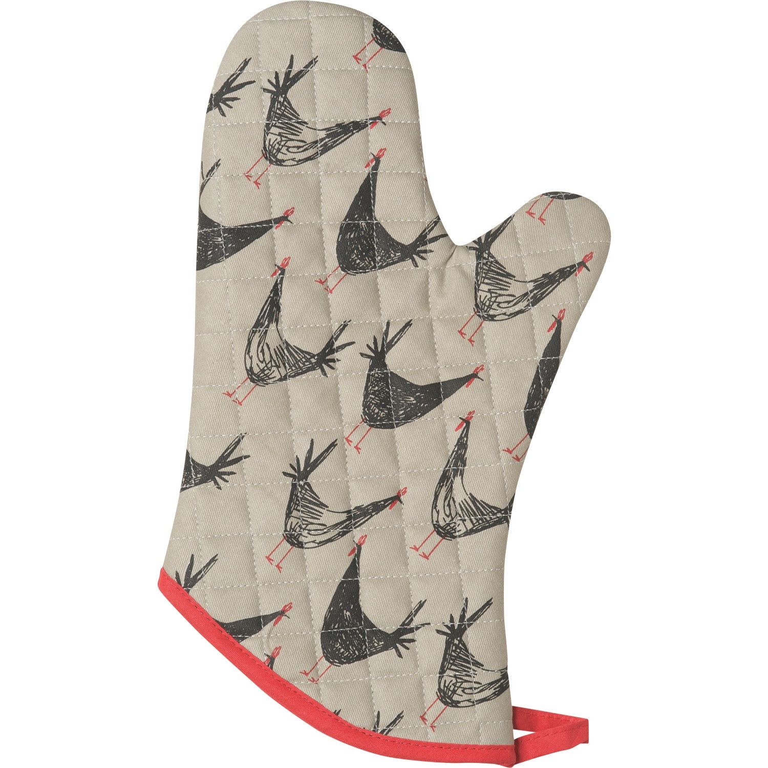 Mitaines de four - Poules