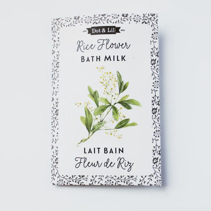 Sachet Lait de bain Fleur de riz