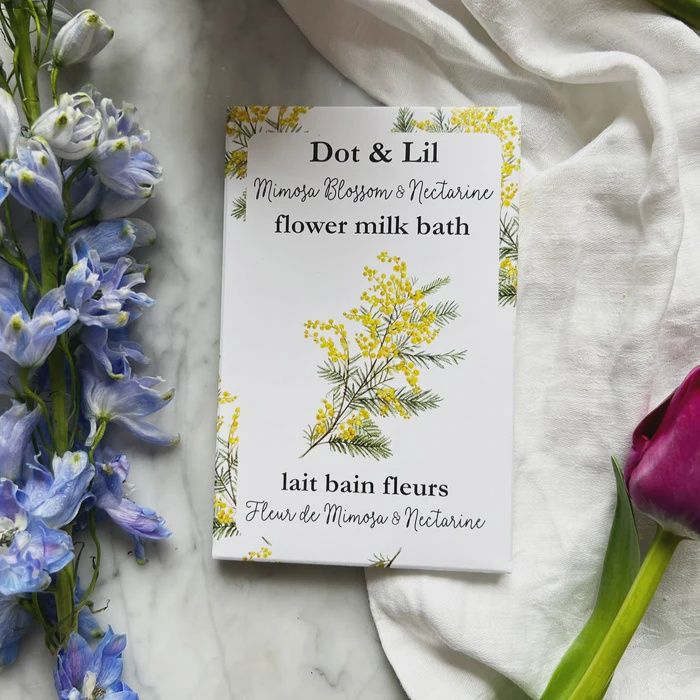 Sachet Lait de bain Fleur de Mimosa &amp; Nectarine
