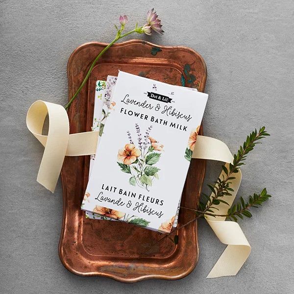 Sachet Lait de bain Lavande &amp; HIbiscus