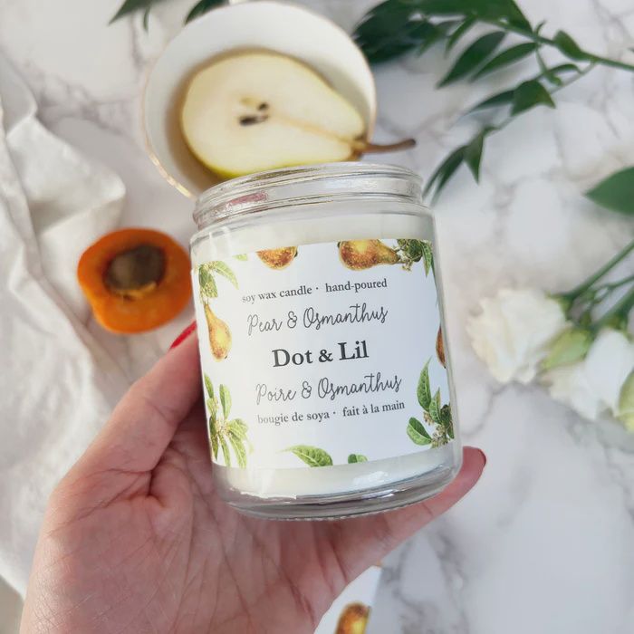 Bougie Poire &amp; Osmanthus