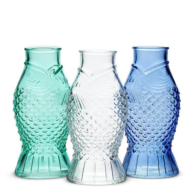 Vase poisson - 7 pouces