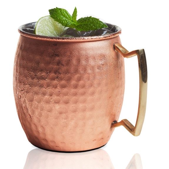 Verre en cuivre Moscow Mule