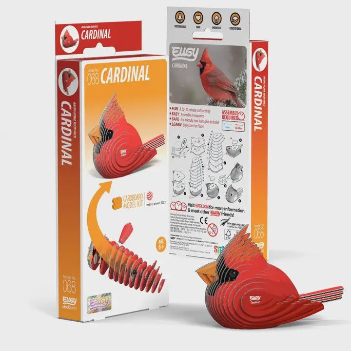 Cardinal - puzzle 3d